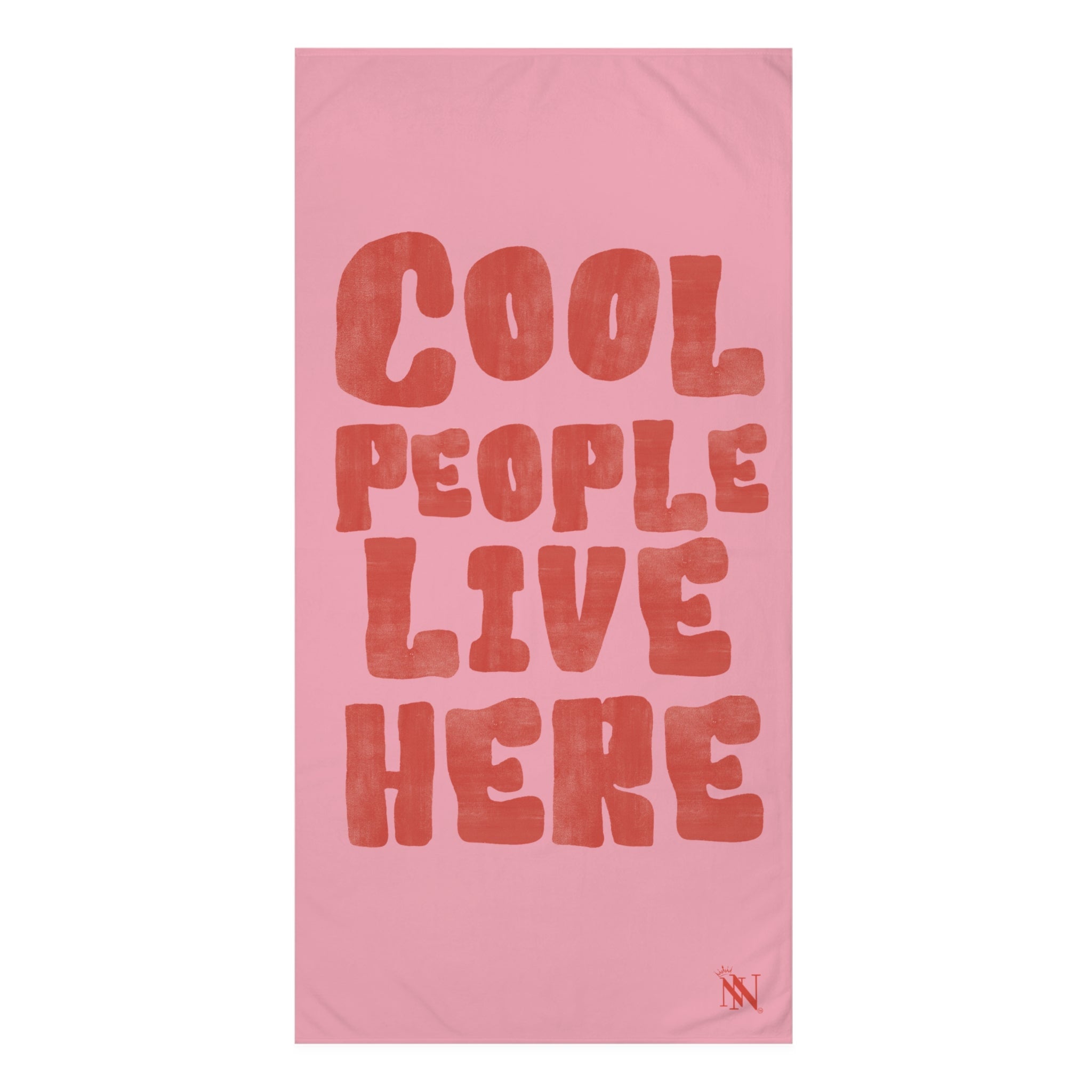 Cool People Live Here | Mix & Match XL Fun-Flirty Lovers’ Towels