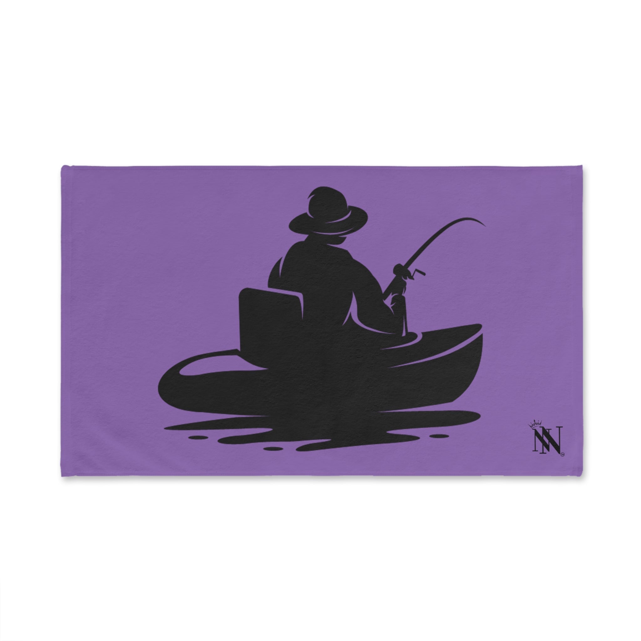 Man in the Boat Light Purple | Mix & Match Classic Fun-Flirty Lovers’ Towels