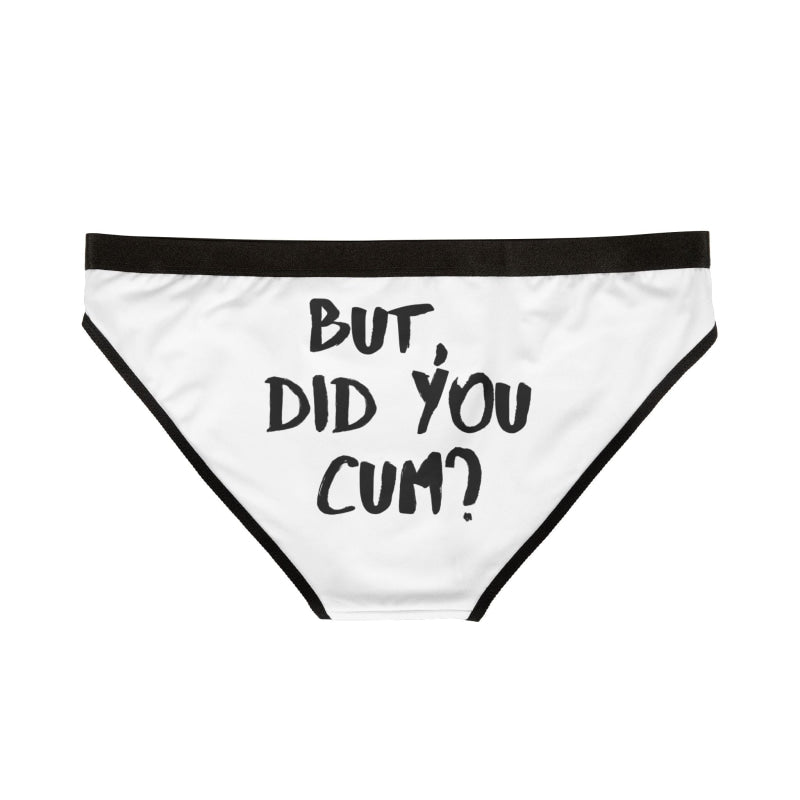 But Did You Cum? | Mix & Match Women’s Fun-Flirty Lovers’ Panties
