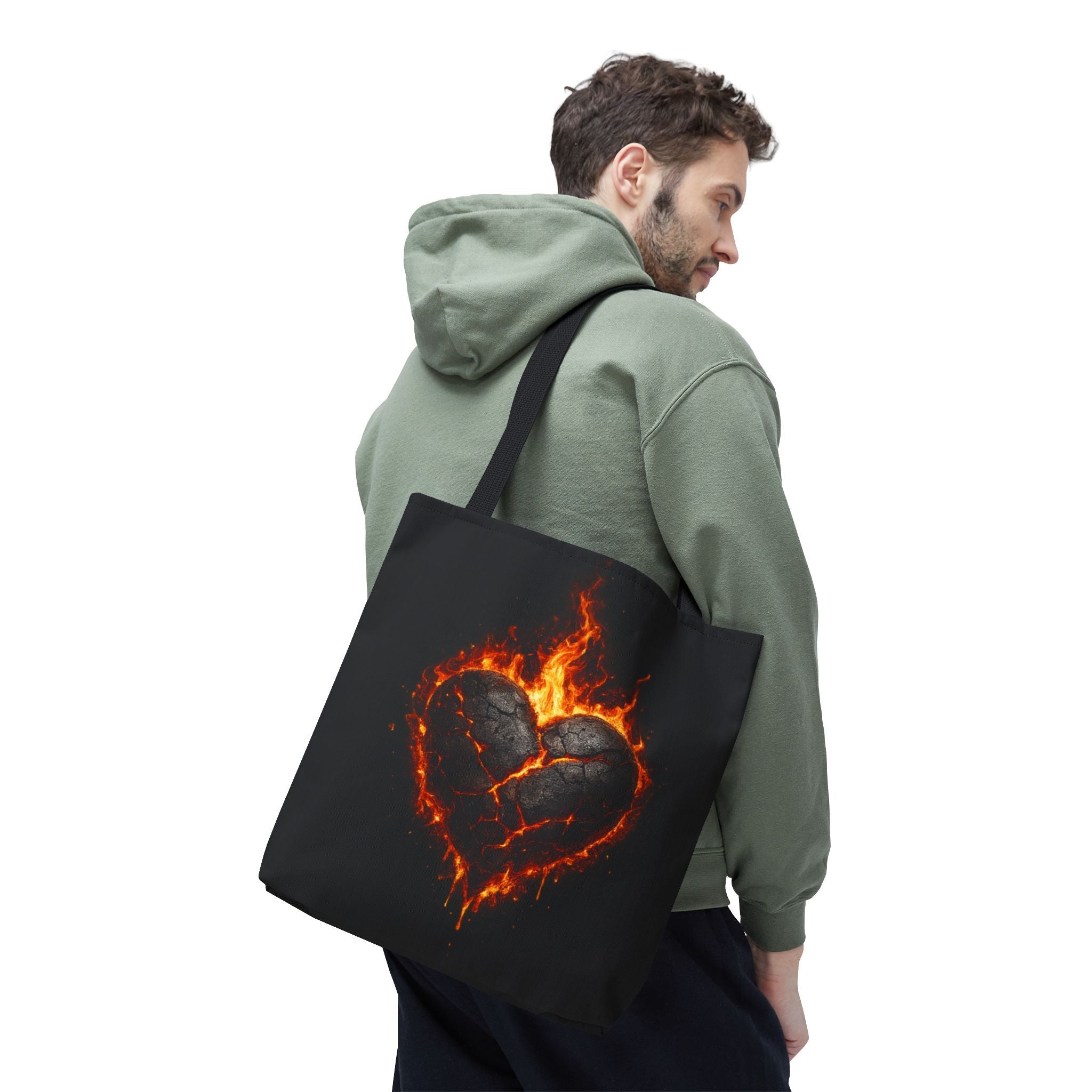 Burning Heart | Nectar Napkins Fun-Flirty Lovers’ Totes
