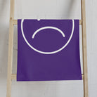 Sad Emoji Purple Cum Towel