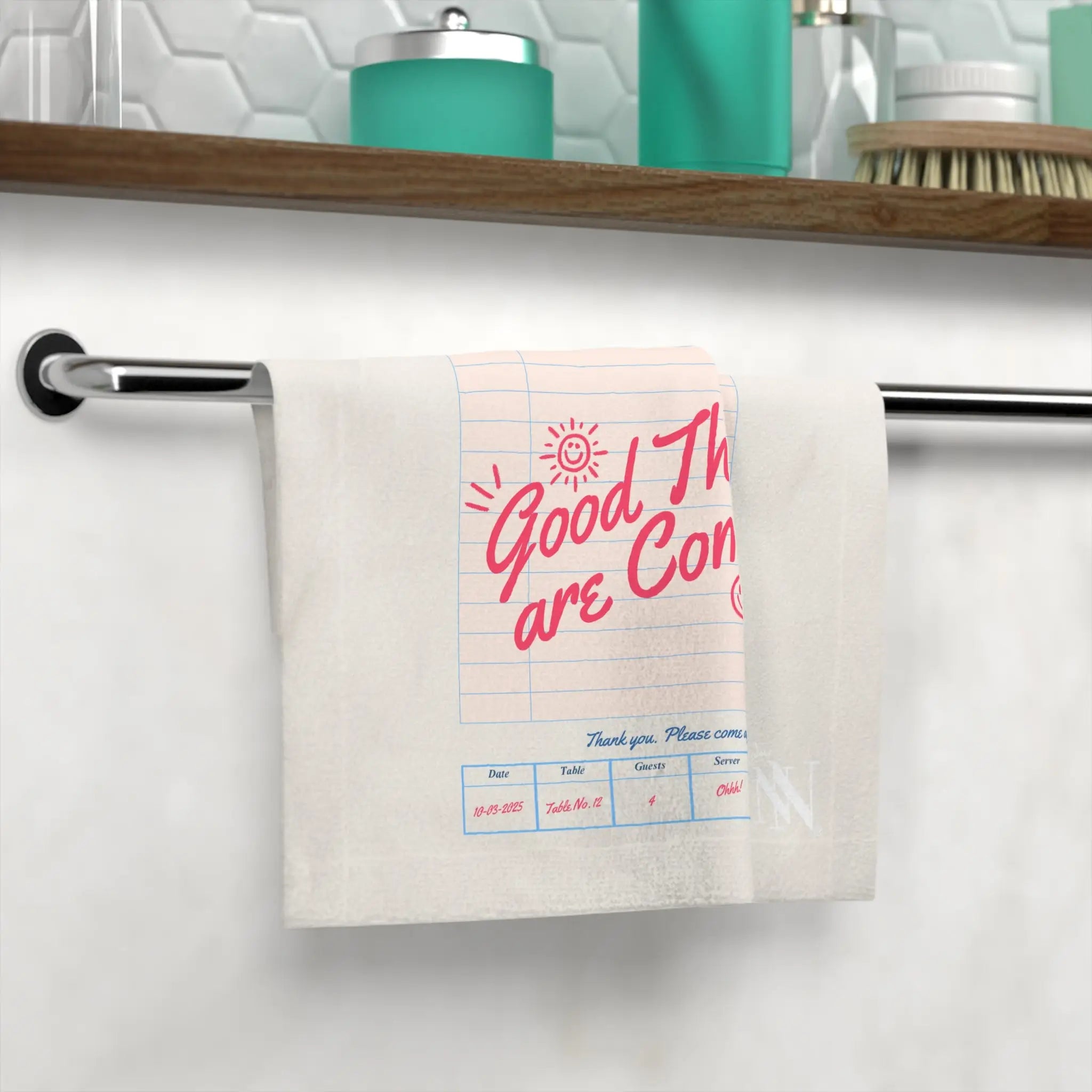 Good Things Are Coming! Guest Check | Mix & Match Lils’ Fun-Flirty Lovers’ Towels