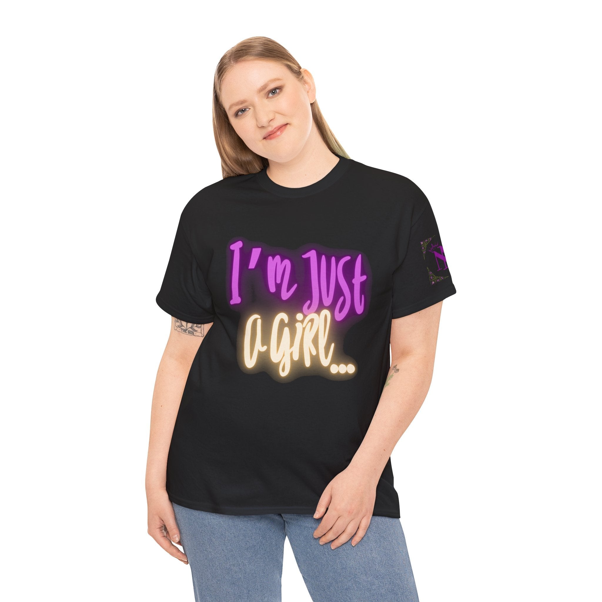 I’m Just a Girl | Mix & Match 100% Cotton Unisex Fun-Flirty Lovers’ Tees