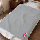 Nectar Napkins Brand Light Grey Love Blanket
