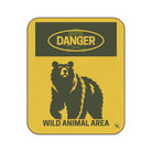 Danger Wild Animal Area | Mix Match Fun-Flirty Lovers’ Water-Resistant Blankets
