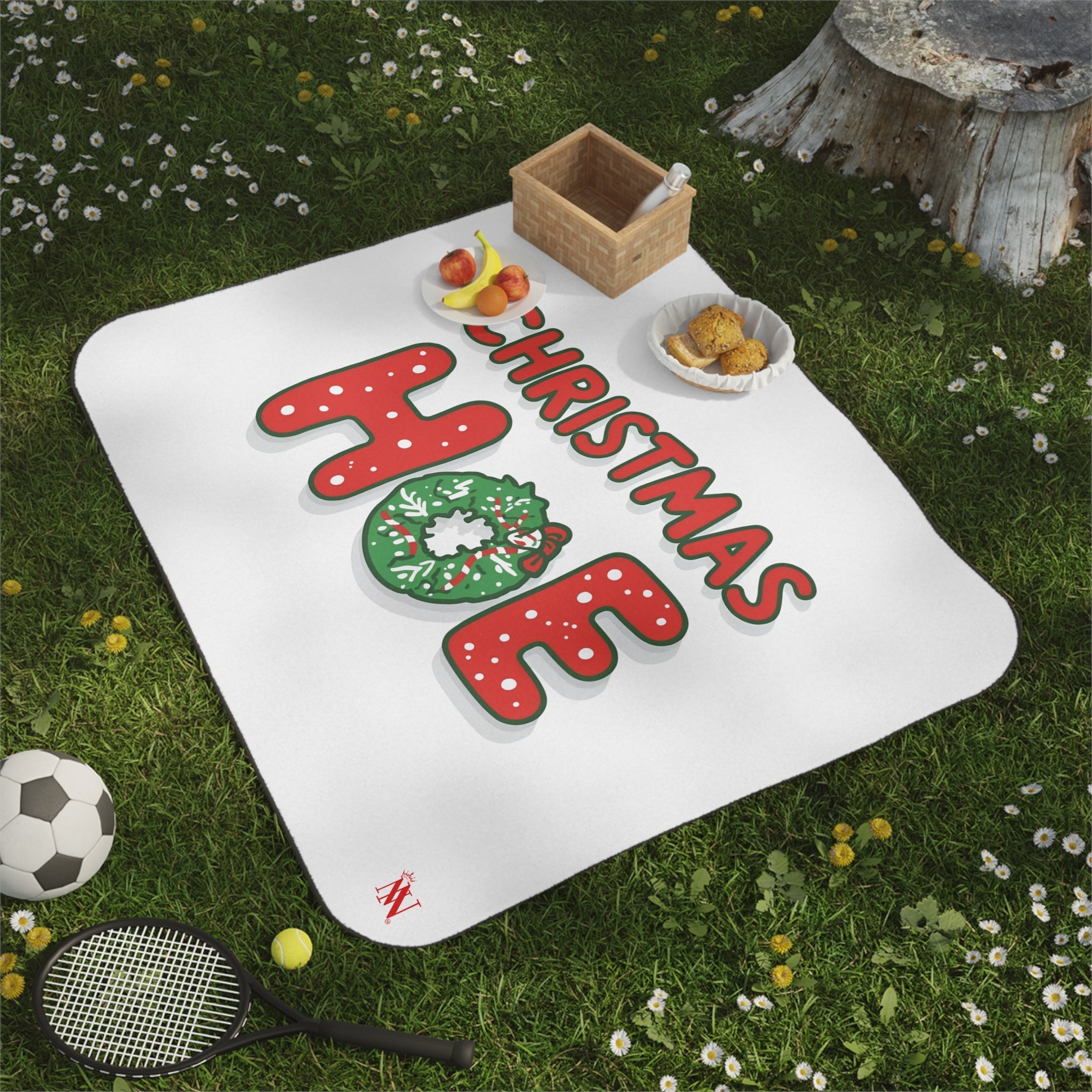 Christmas Hoe! | Mix Match Fun-Flirty Lovers’ Water-Resistant Blankets