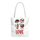Peace Love Repeat | Mix & Match Fun-Flirty Lovers’ Totes