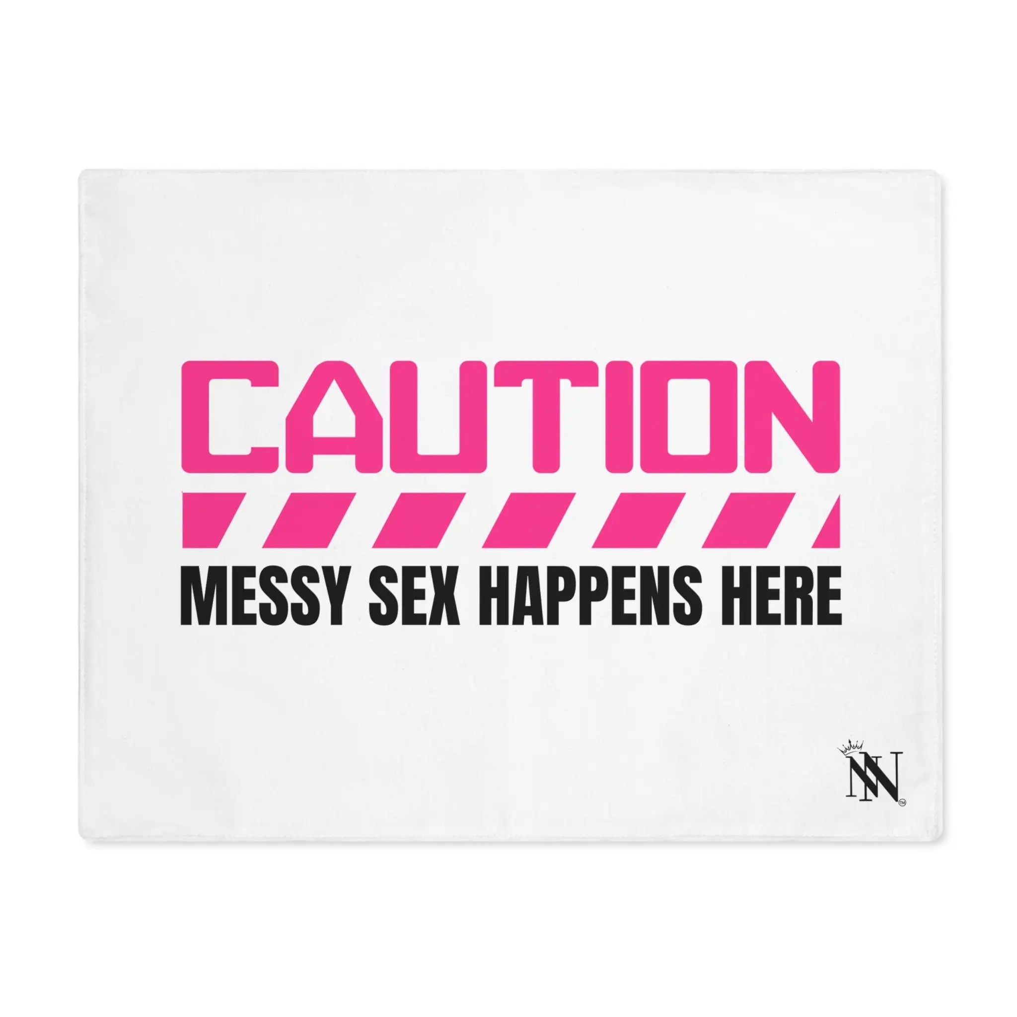 Caution: Messy Sex Happen Here | Mix & Match Playful Fun-Flirty Lovers’ Toy Mats