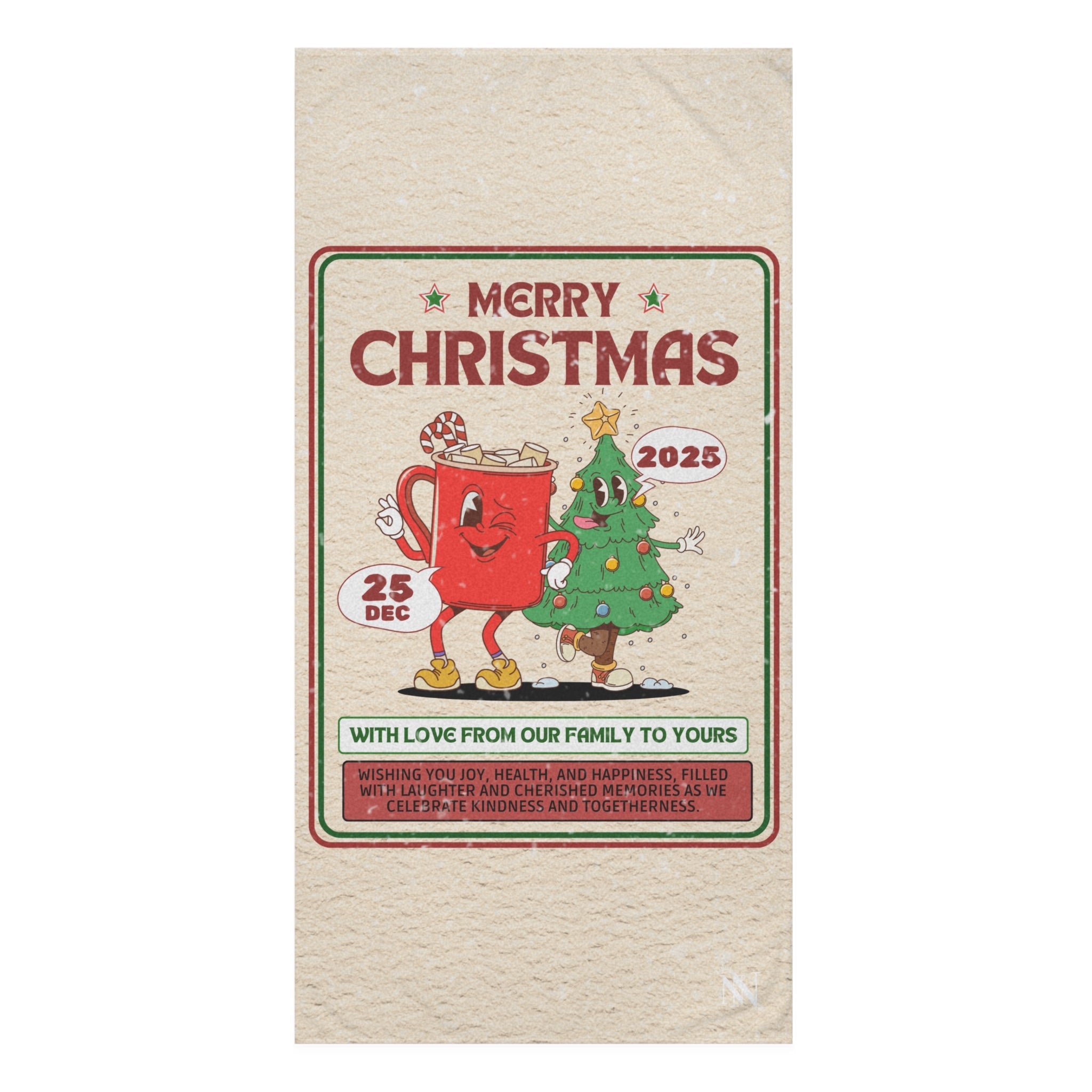 Christmas Card | Mix & Match XL Fun-Flirty Lovers’ Towels