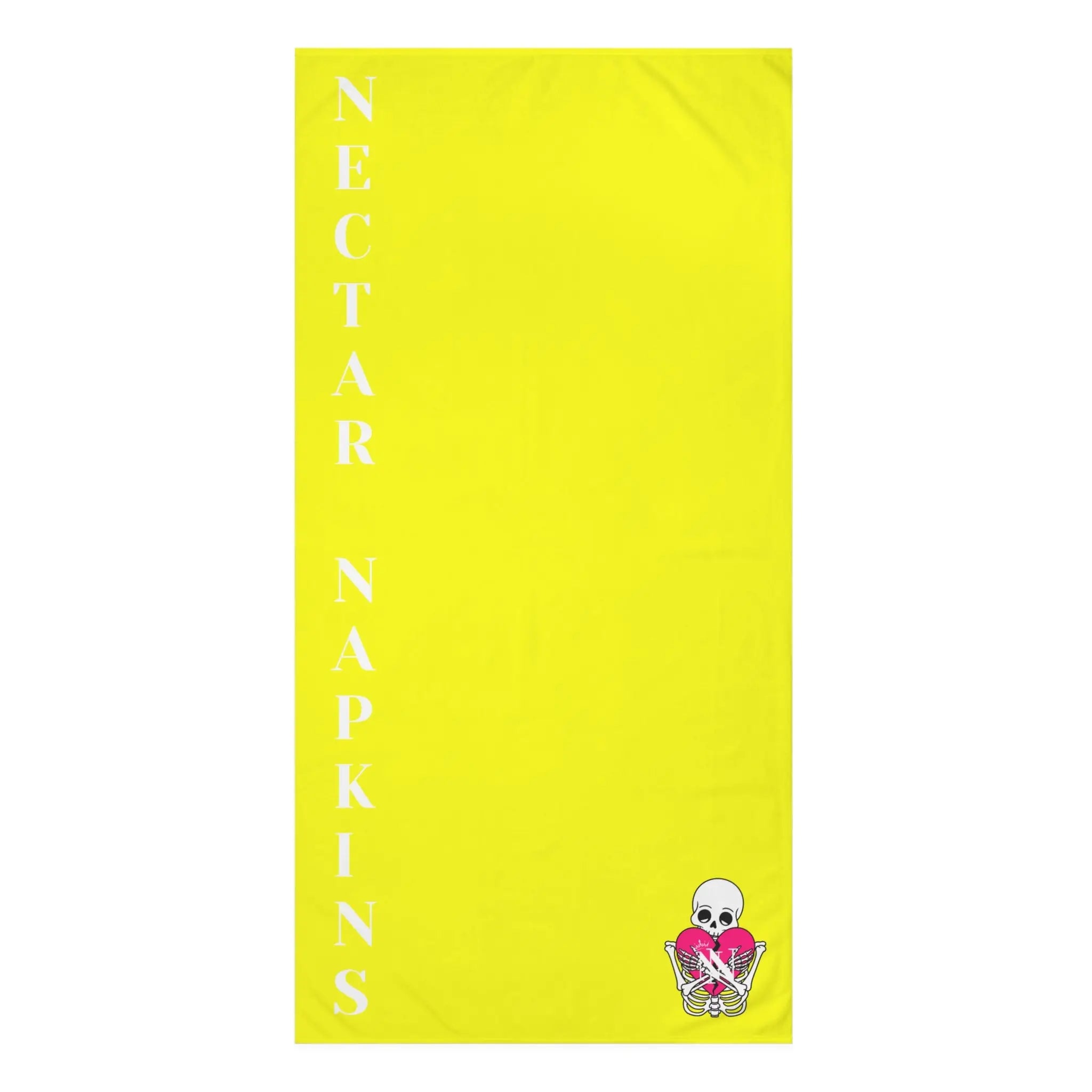 Nectar Napkins Brand Neon Yellow Over Sized Sex Towel