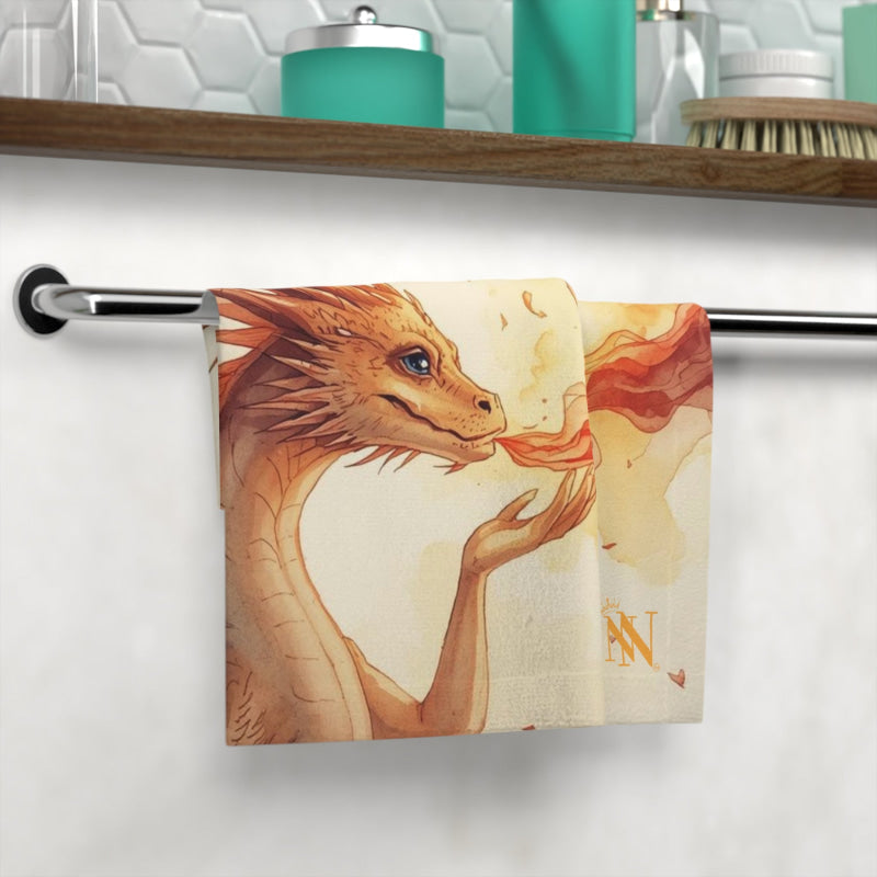 She Breathes Fire Dragon Fantasy | Mix & Match Lils’ Fun-Flirty Lovers’ Towels