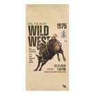 Wild West Poster | Mix & Match XL Fun-Flirty Lovers’ Towels