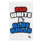 Red White & Blue Balls | Nectar Napkins Fun-Flirty Lovers’ Towels