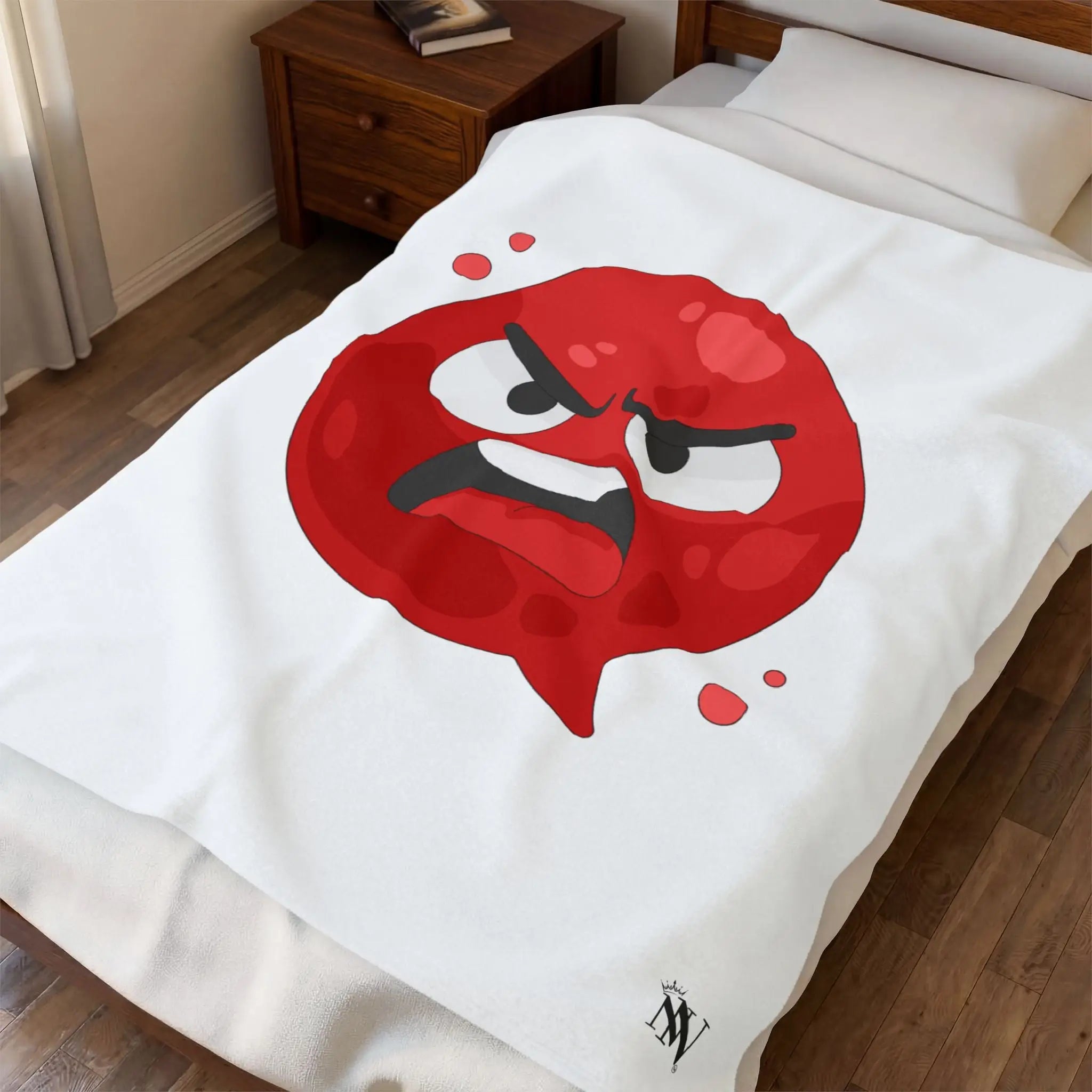 Just Angry Emoji Blanket