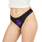 My Purple Heart in Your Hand | Mix & Match Women’s Fun-Flirty Lovers’ Thongs
