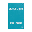 Mr. Mrs. Fuck Shareable Sides Teal Cum Towel