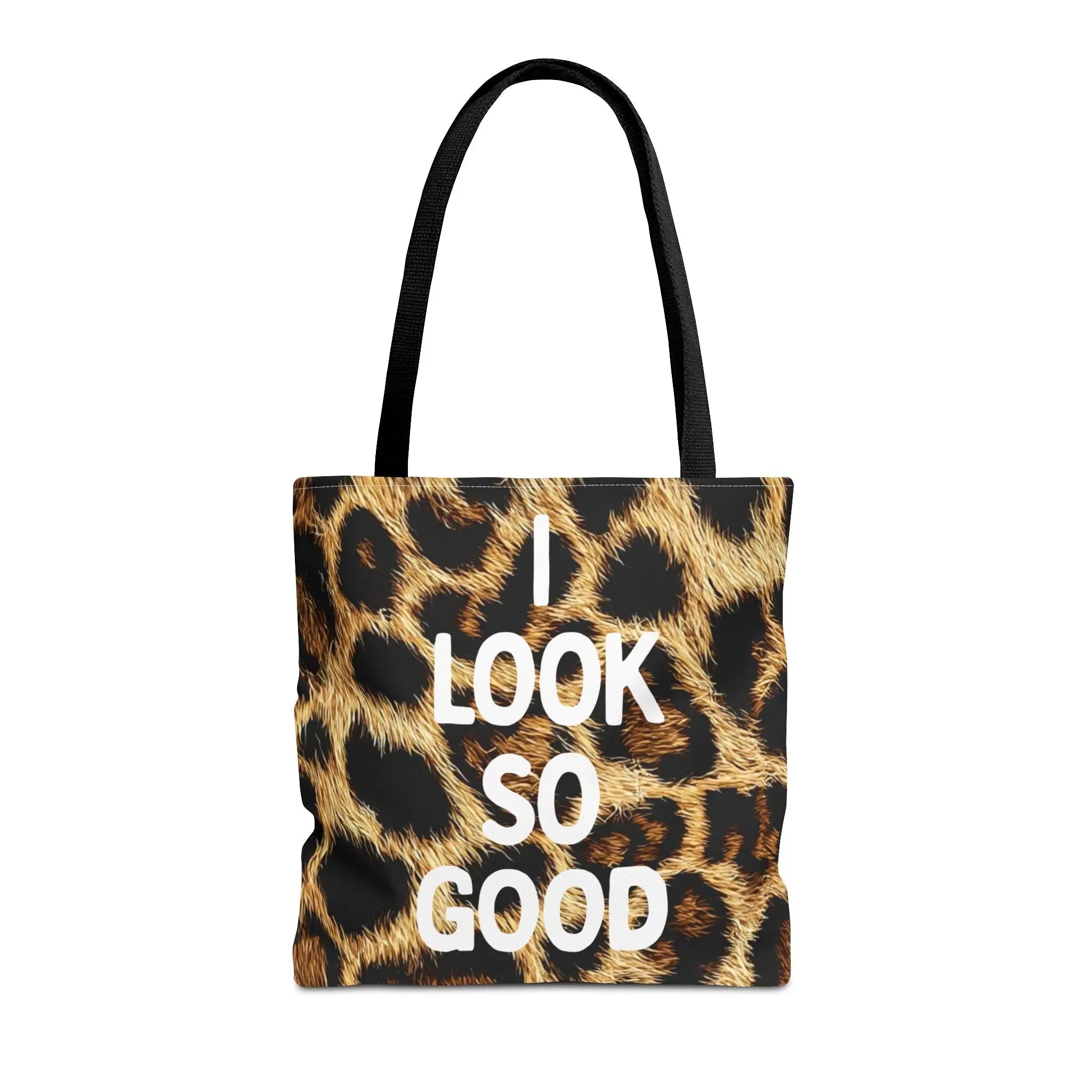 I Look So Good Realistic Cheetah Print Tote Bag