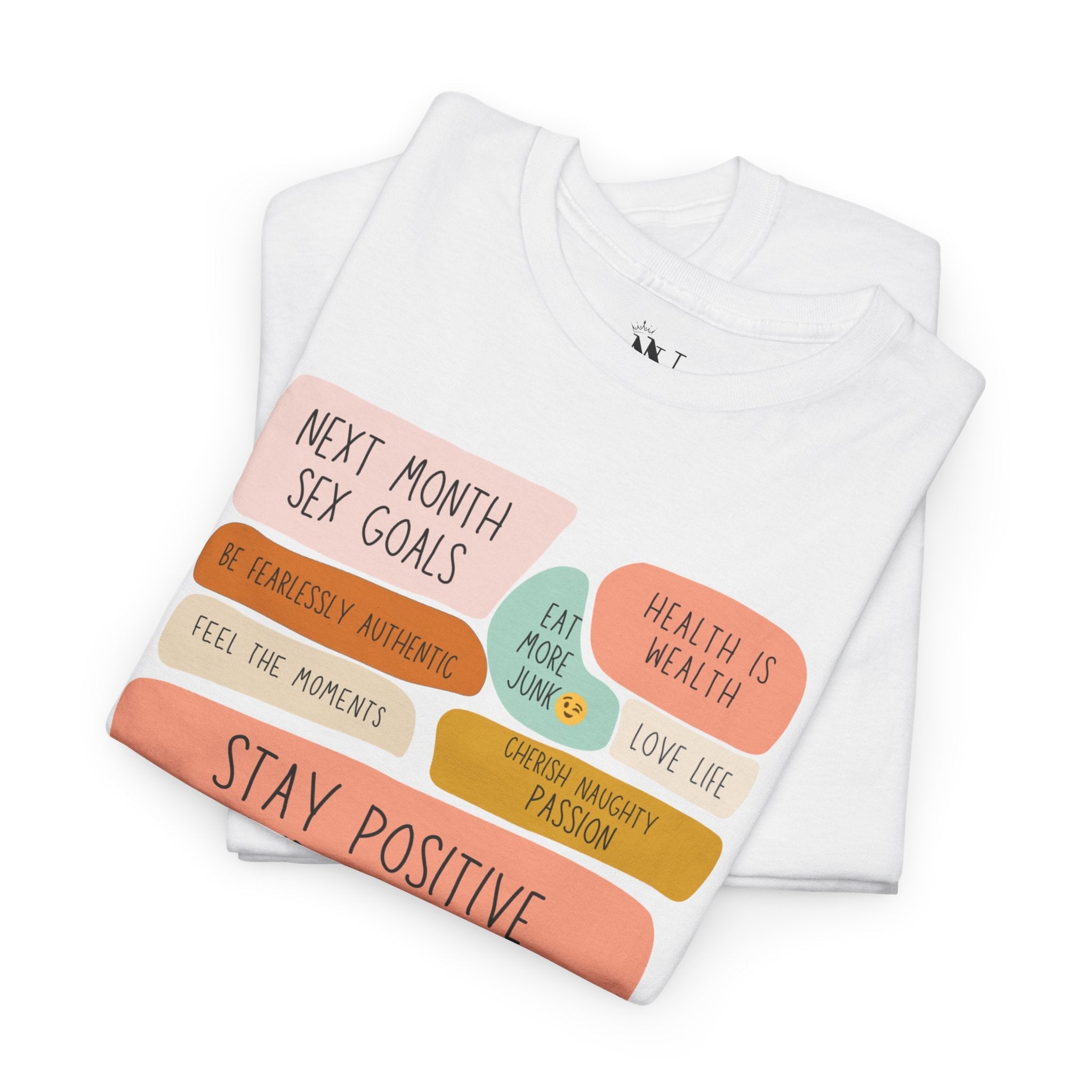 Sex Goals | Mix & Match 100% Cotton Unisex Fun-Flirty Lovers’ Tees