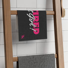 Retired Hot Girl! Black Mix & Match Soft Sex Towels | Flirty Lovers’ Gifts