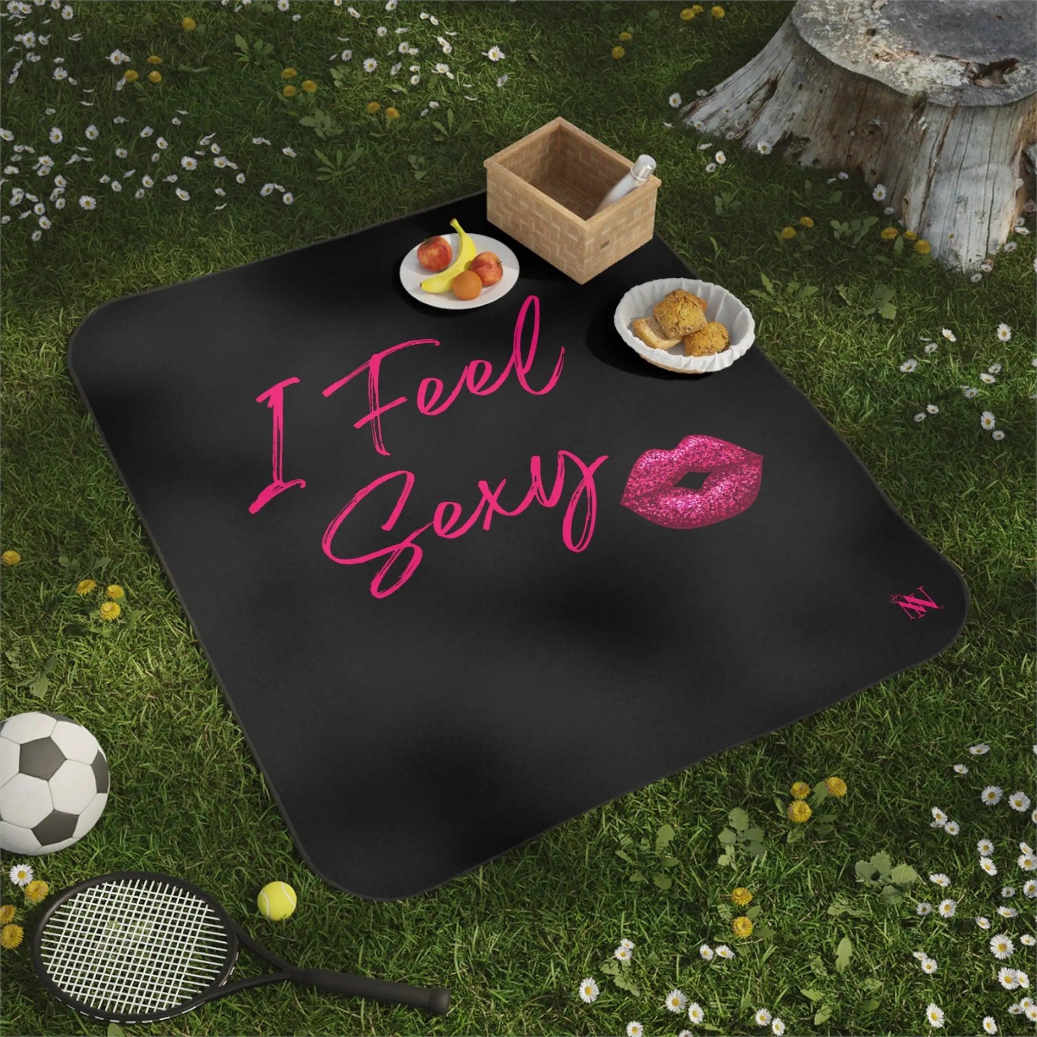 I Feel Sexy Kiss Mark Sex Blanket