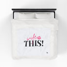 Wife This! With a Kiss | Mix & Match Soft Fun-Flirty Lovers’ Blankets