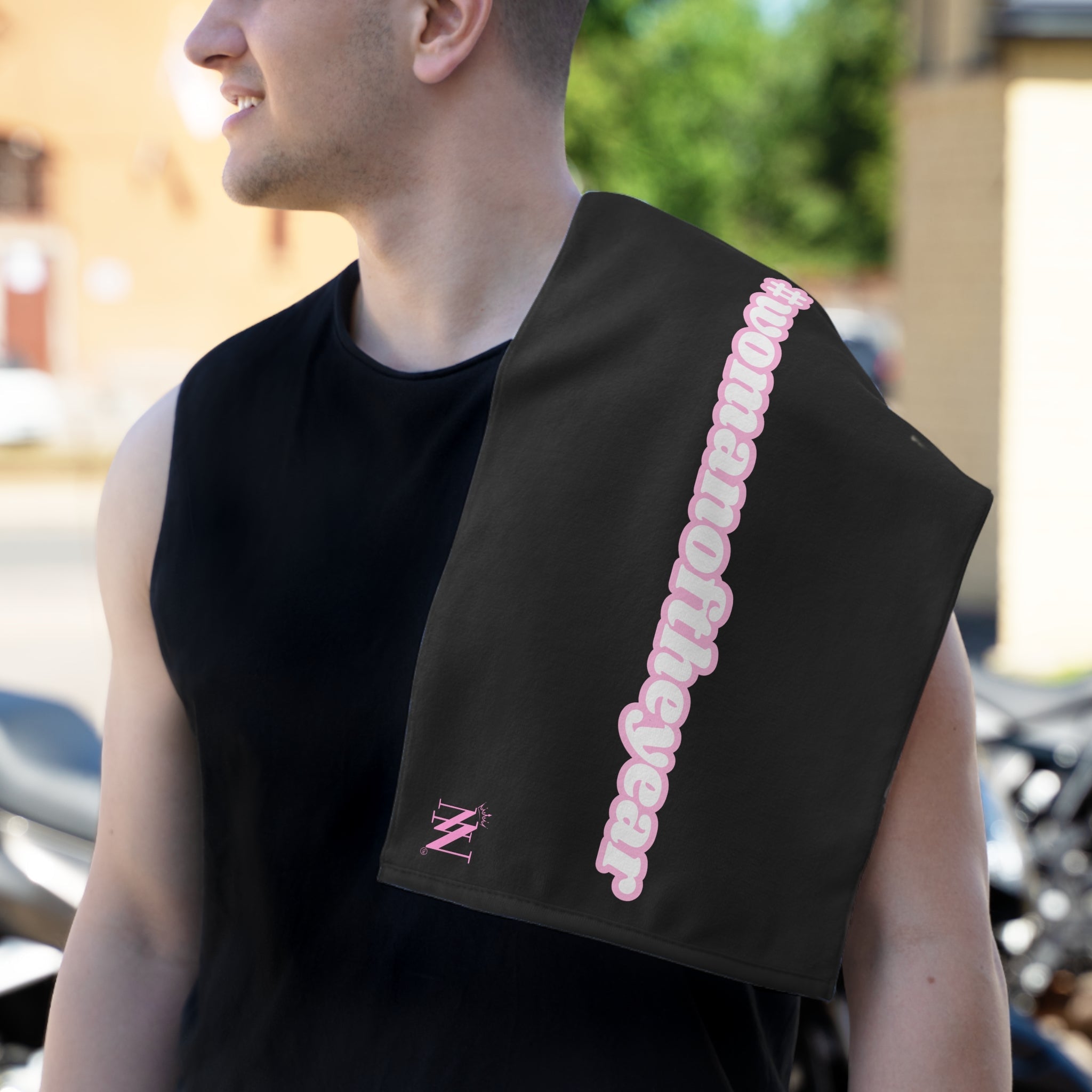 #womanoftheyear Black | Mix & Match Soft Fun-Flirty Lovers’ Towels