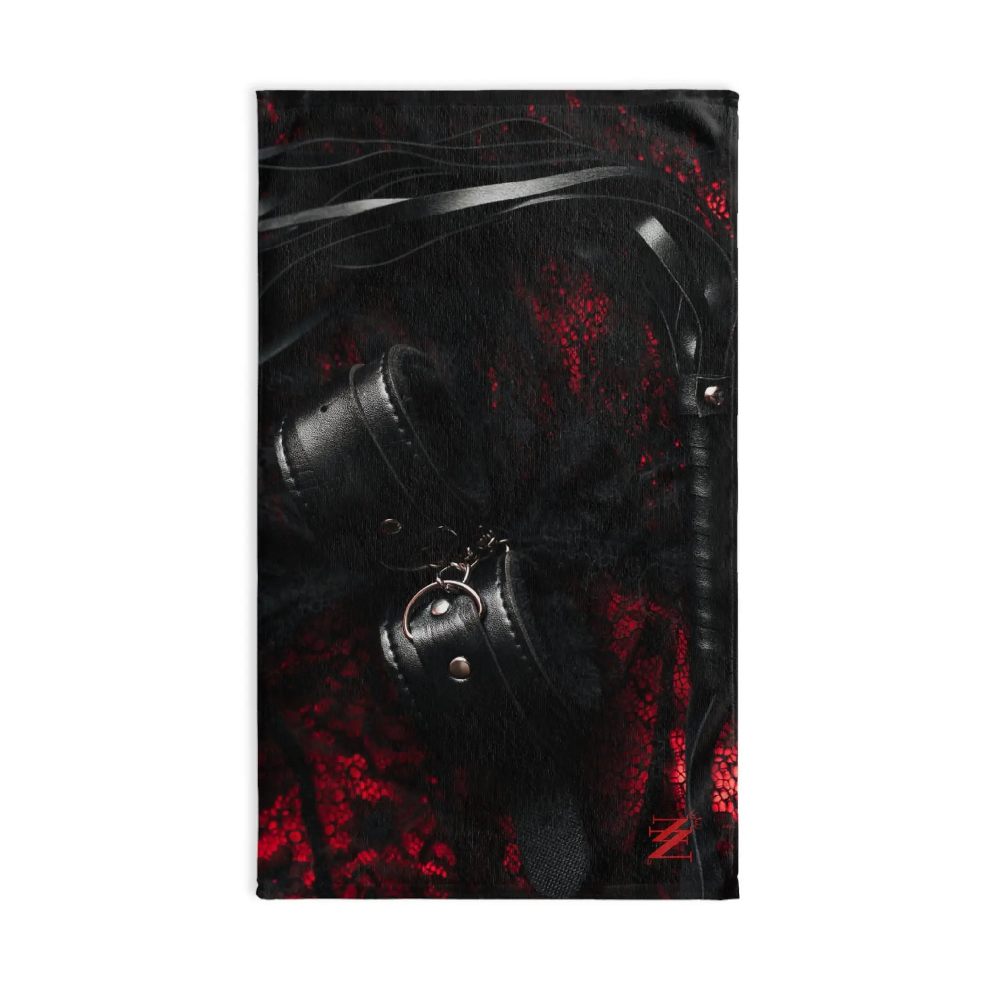 Leather Lace & Whips Fetish Cum Towel