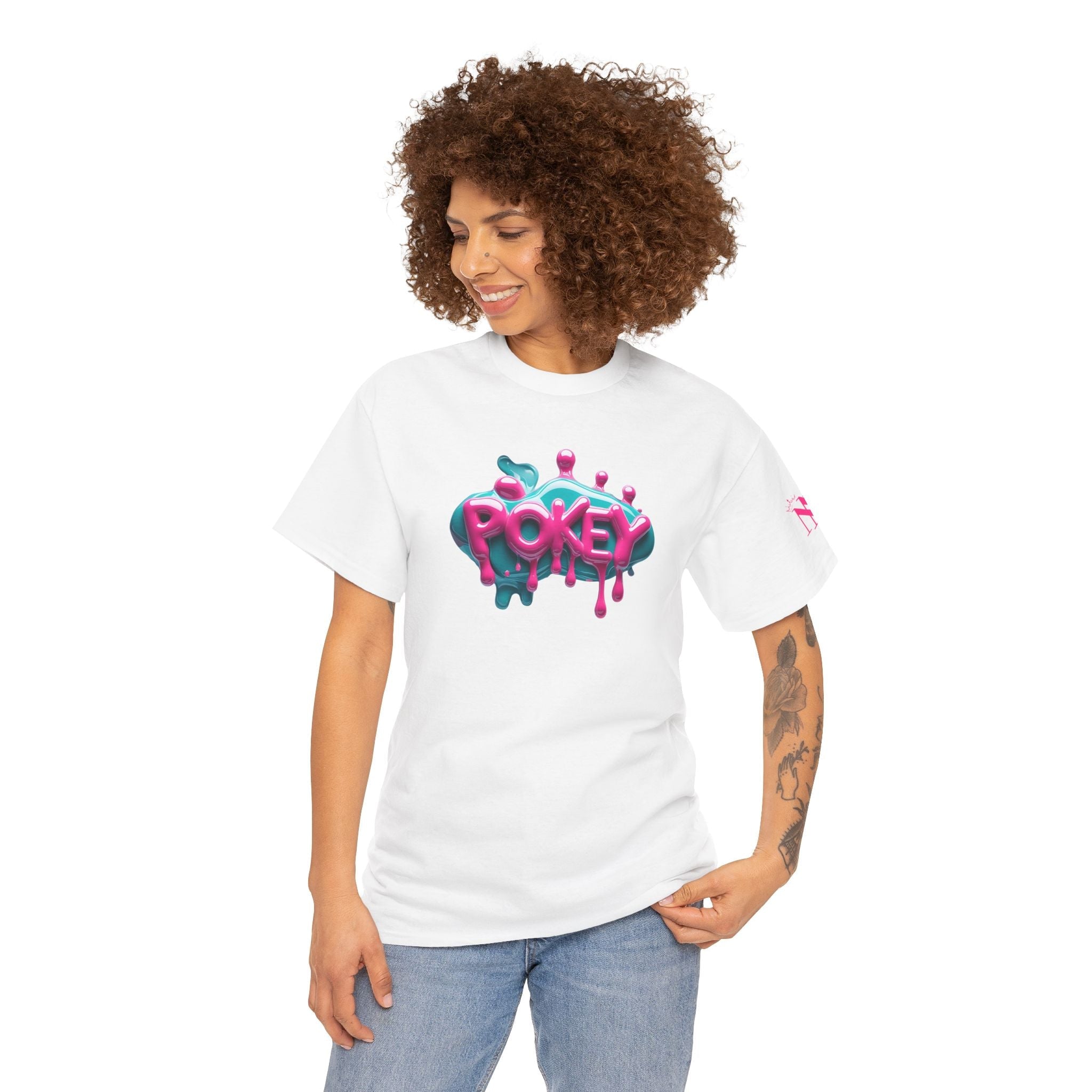 Dripping Pokey | Mix & Match Cotton Unisex Fun-Flirty Lovers’ T-Shirts