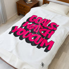 Goals: Watch You Cum | Mix & Match Velveteen Fun-Flirty Lovers’ Blankets