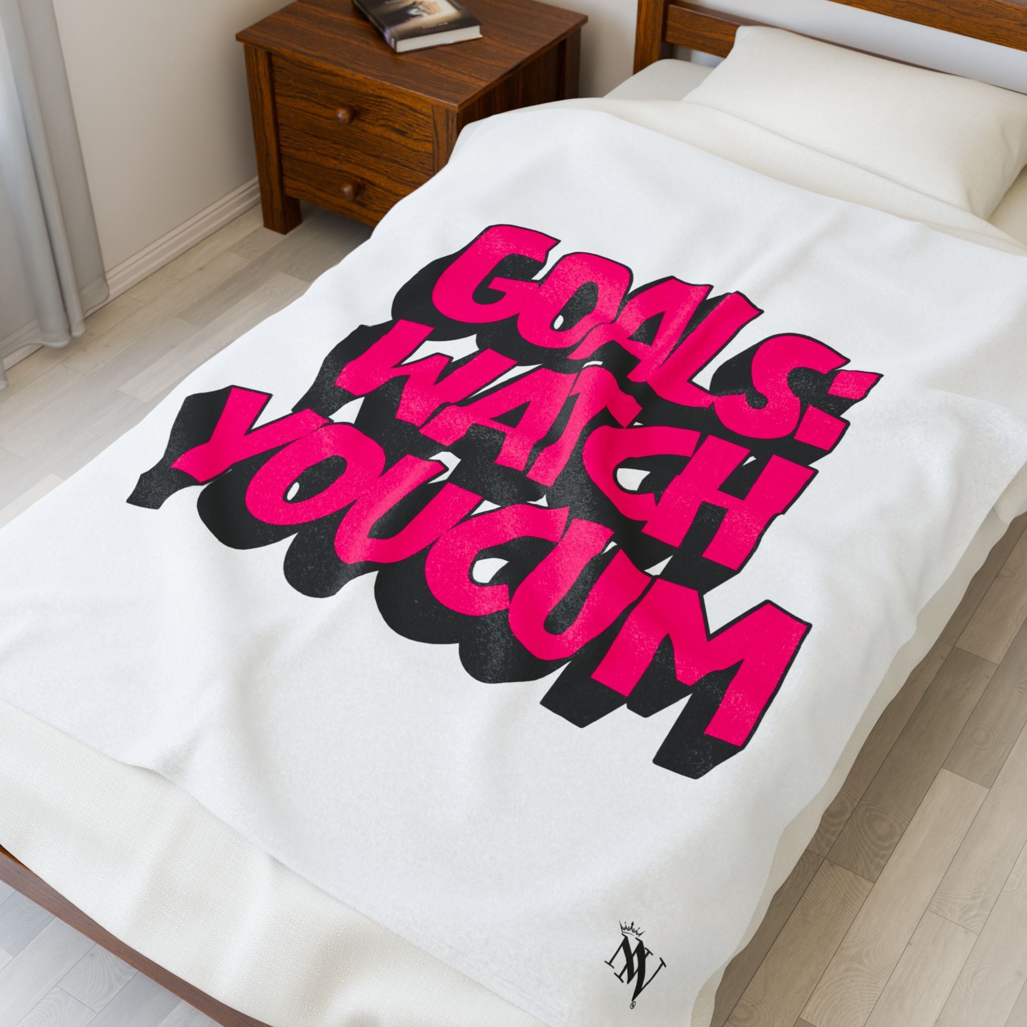 Goals: Watch You Cum | Mix & Match Velveteen Fun-Flirty Lovers’ Blankets
