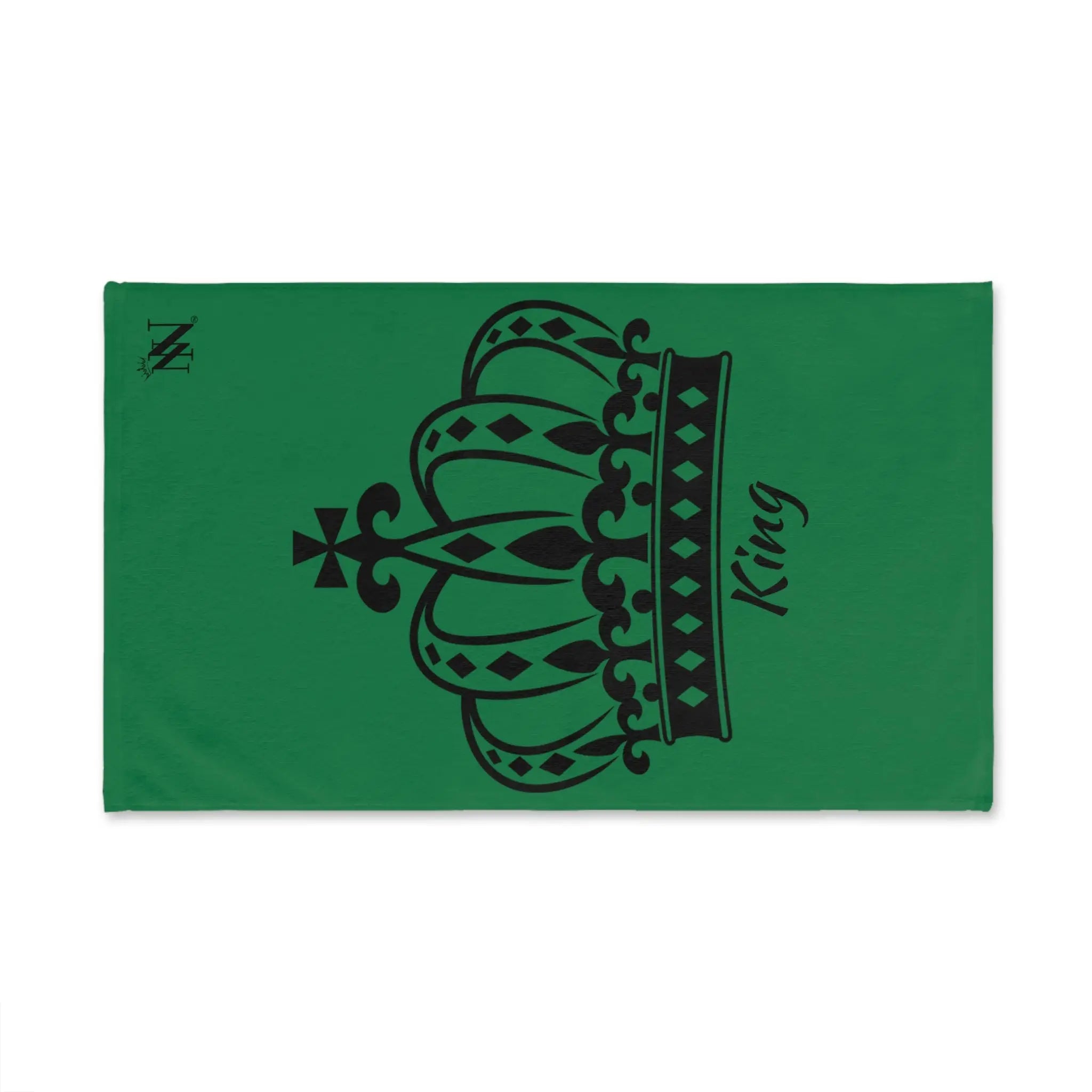 Large Crown King Green | Mix & Match Classic Fun-Flirty Lovers’ Towels
