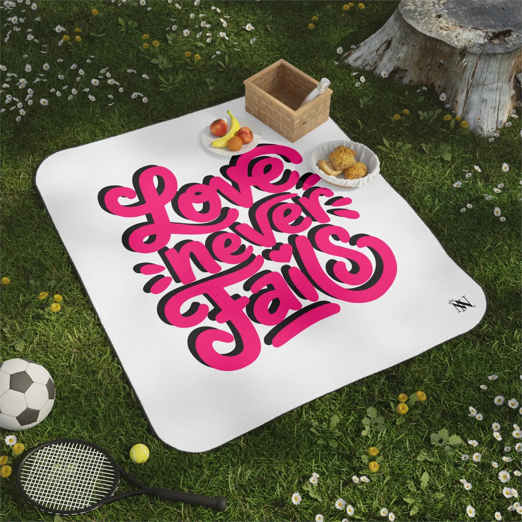 Love Never Fails | Mix Match Fun-Flirty Lovers’ Water-Resistant Blankets