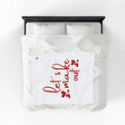 Let’s Make Out Hearts Blanket