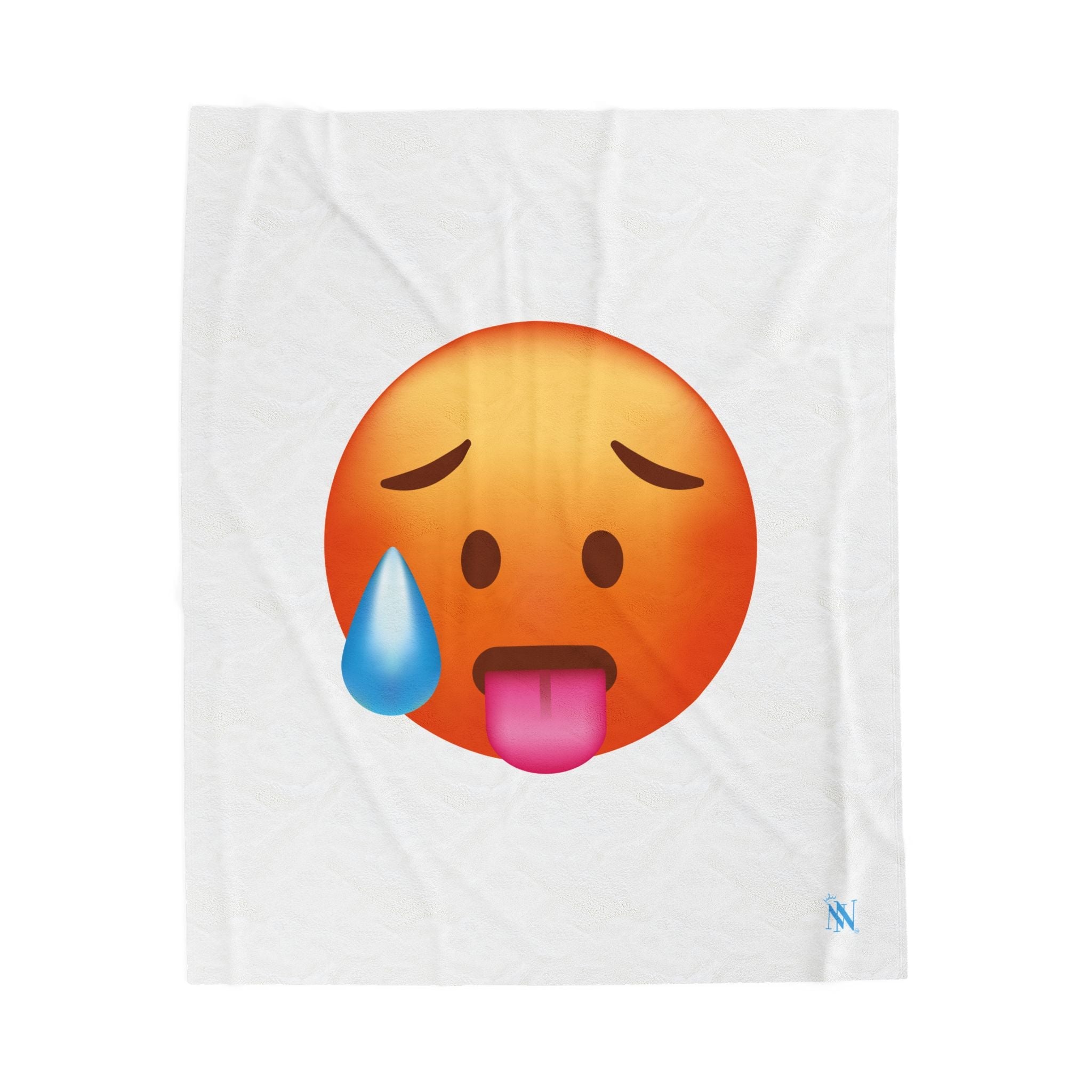 Hot Emoji | Mix & Match Soft Fun-Flirty Lovers’ Blankets