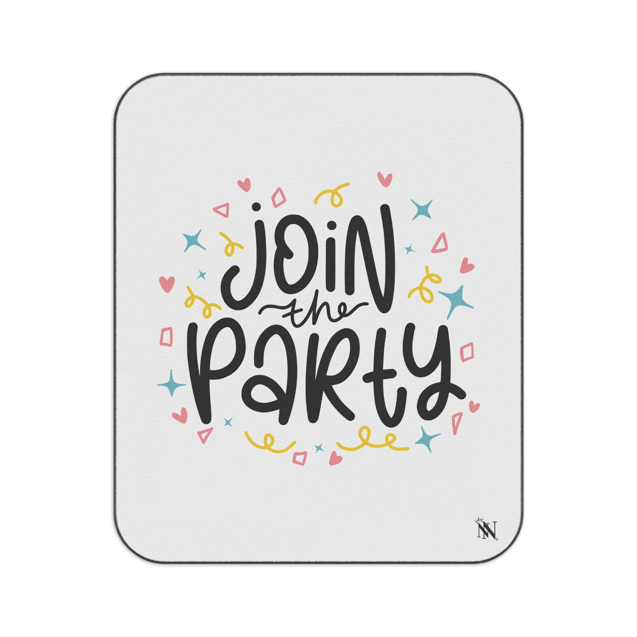 Join the Party | Mix Match Fun-Flirty Lovers’ Water-Resistant Blankets