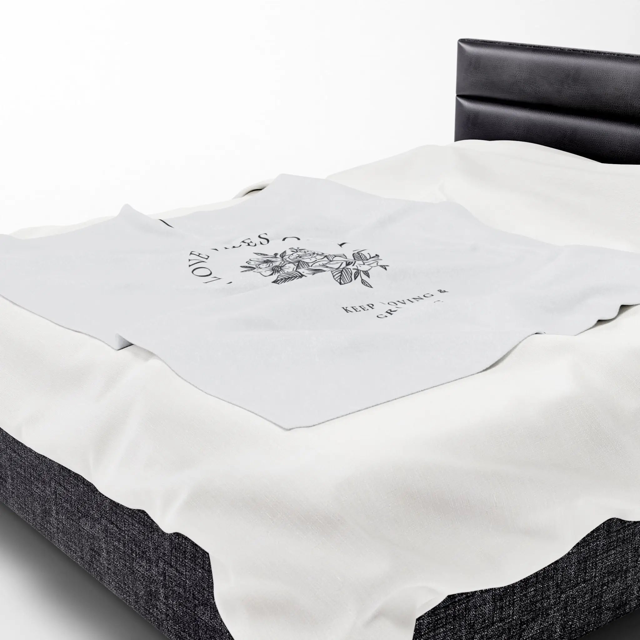 Love Vibes Only | Mix & Match Velveteen Fun-Flirty Lovers’ Blankets