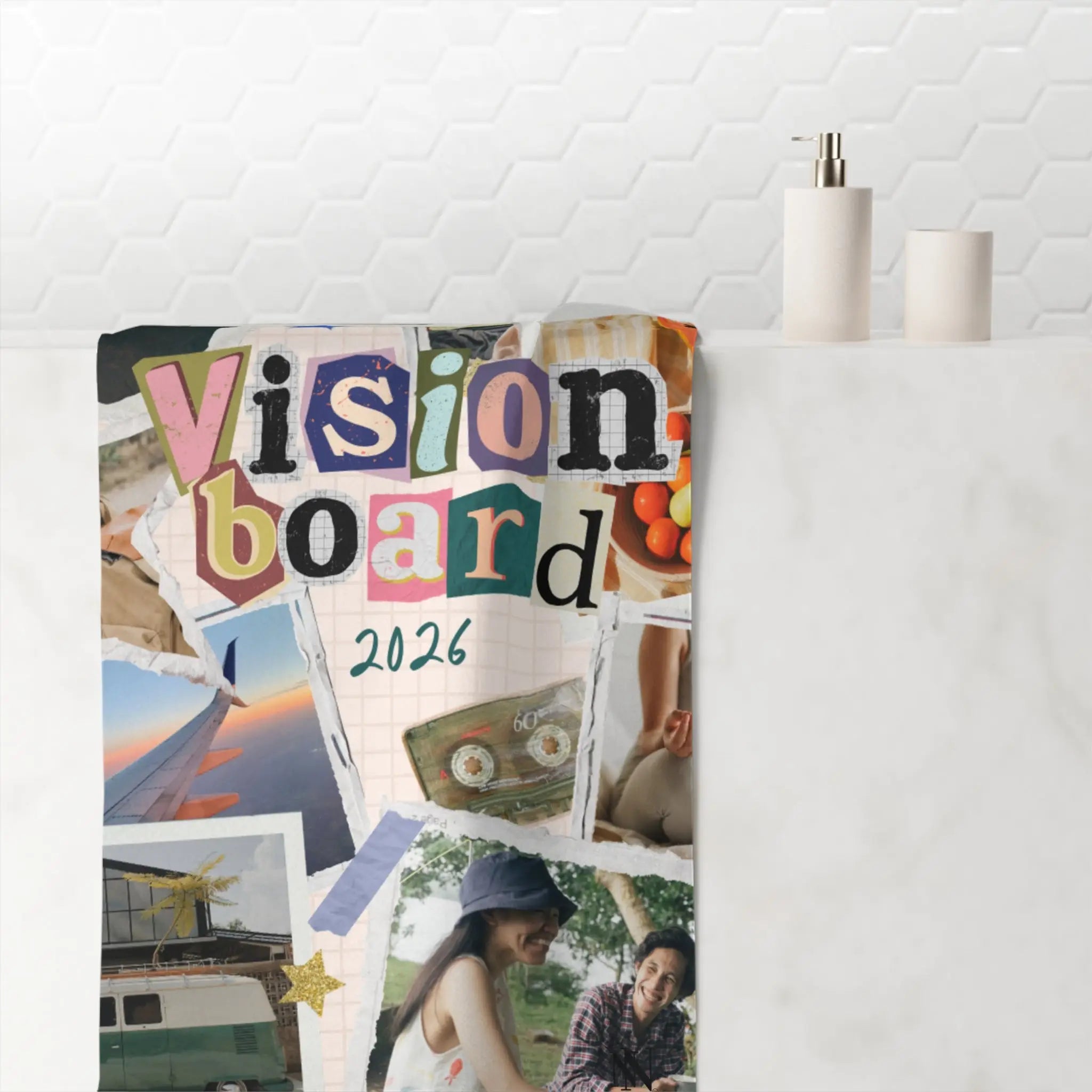 Vision Board 2026 Extra Large Sex Towel