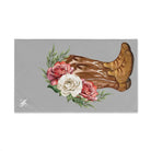 Boot Roses Vows Light Grey | Mix & Match Original Fun-Flirty Lovers’ Towels