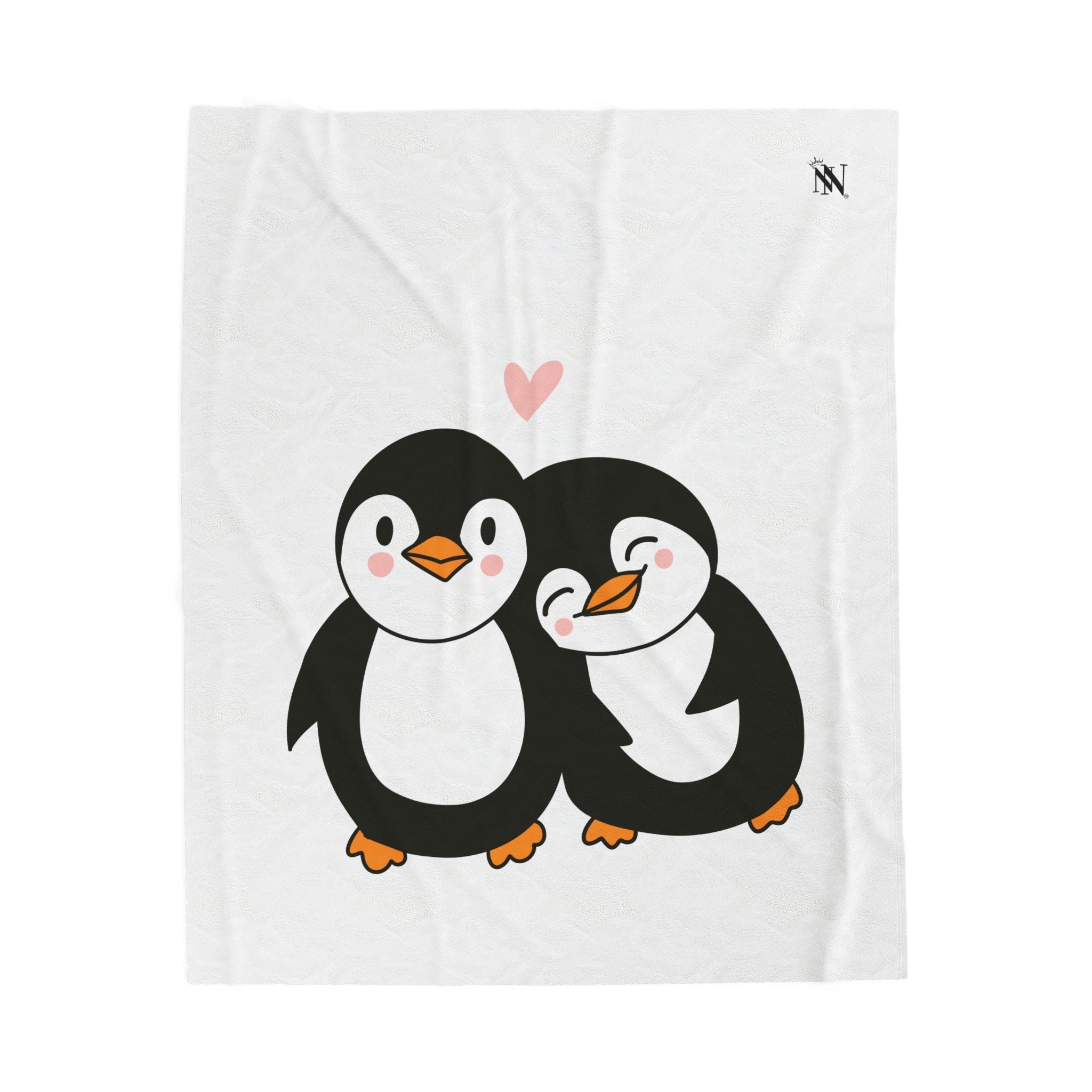 Penguin Love | Mix & Match Fun-Flirty Lovers’ Blankets