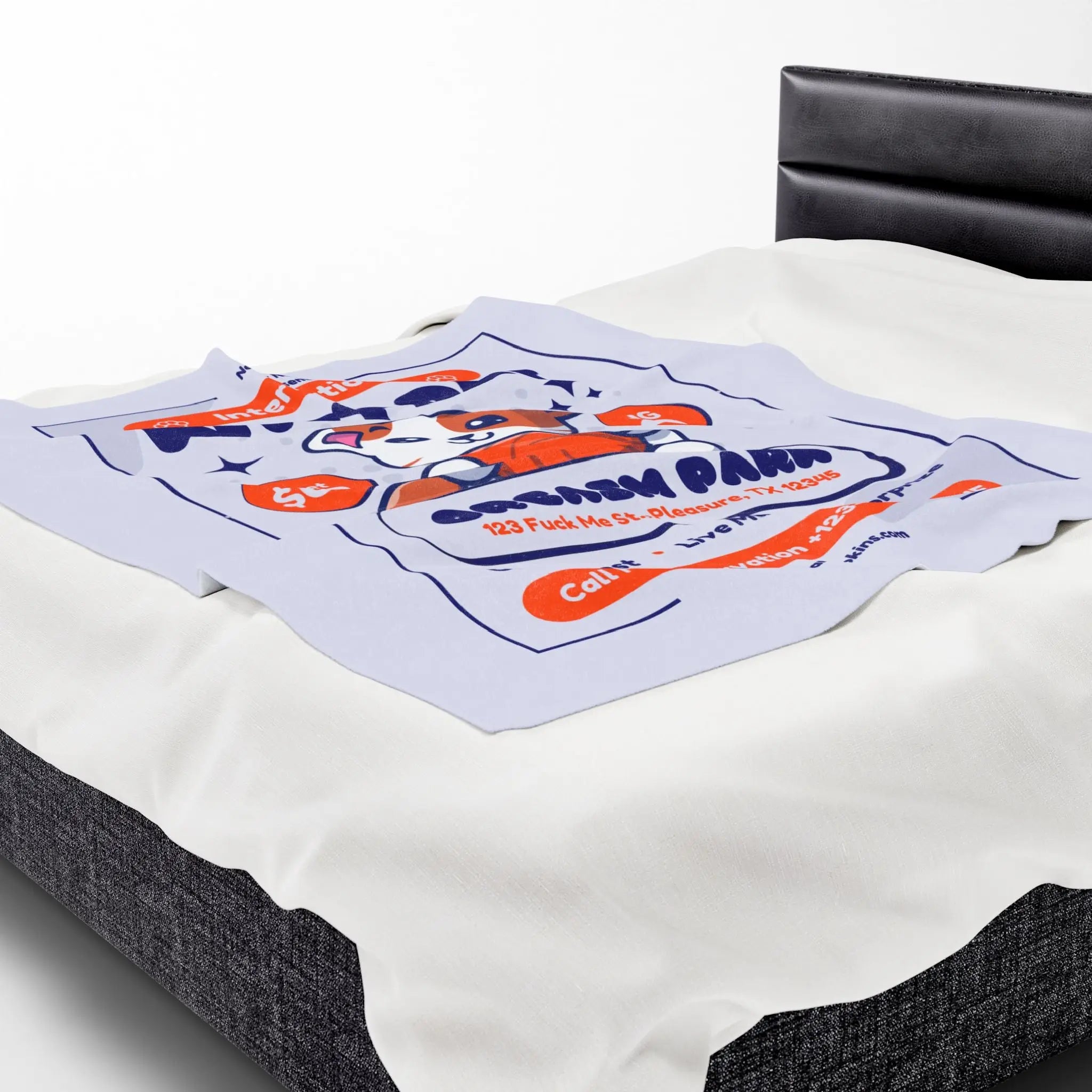 International Kitty Day | Mix & Match Velveteen Fun-Flirty Lovers’ Blankets