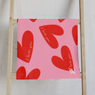 Love You Over & Over | Mix & Match Classic Fun-Flirty Lovers’ Towels