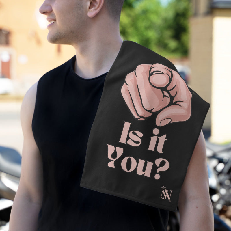Is It You? Pointing | Mix & Match Soft Fun-Flirty Lovers’ Towels