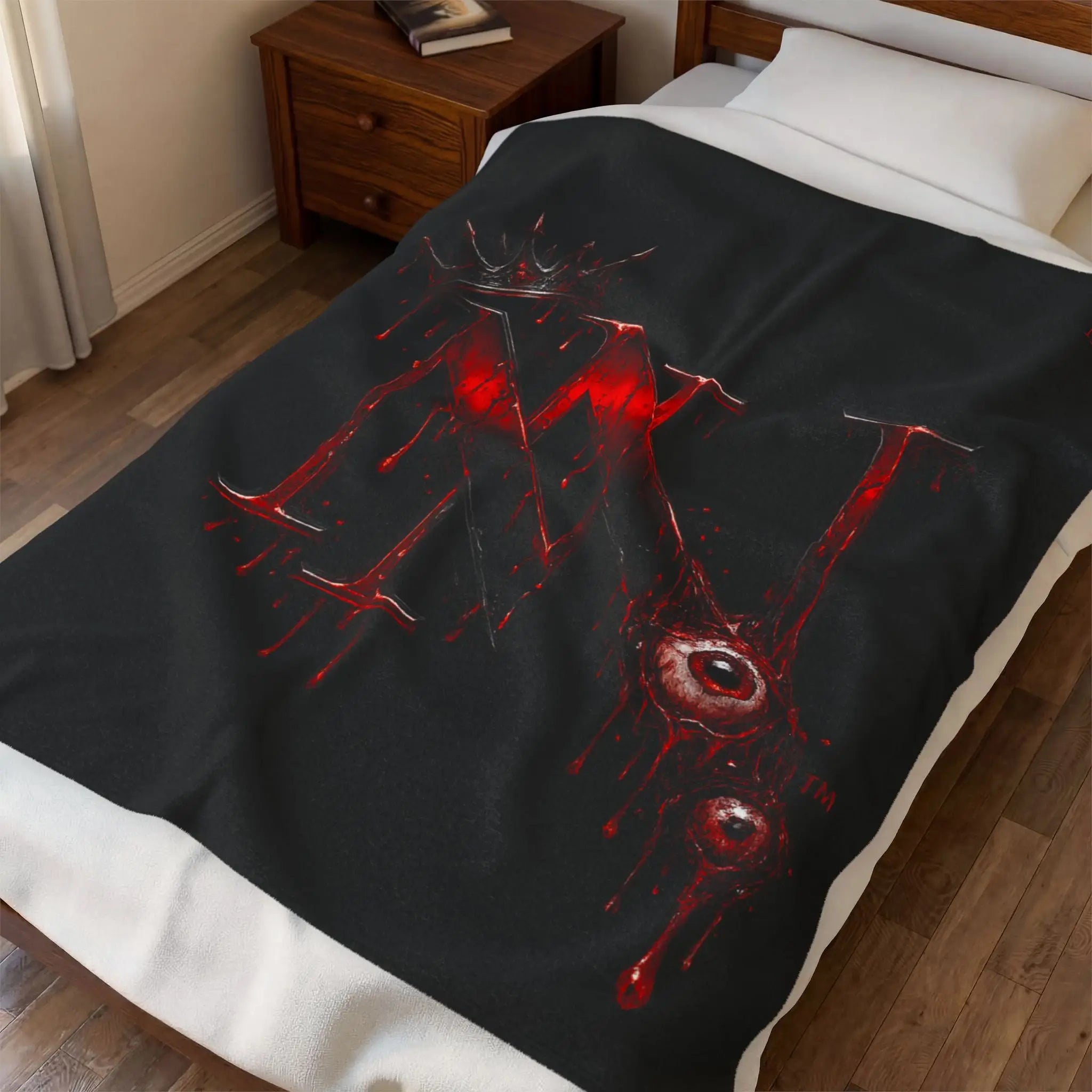 Nectar Napkins Blood Reign Eyes Logo Romantic Gifts for Lovers Blanket