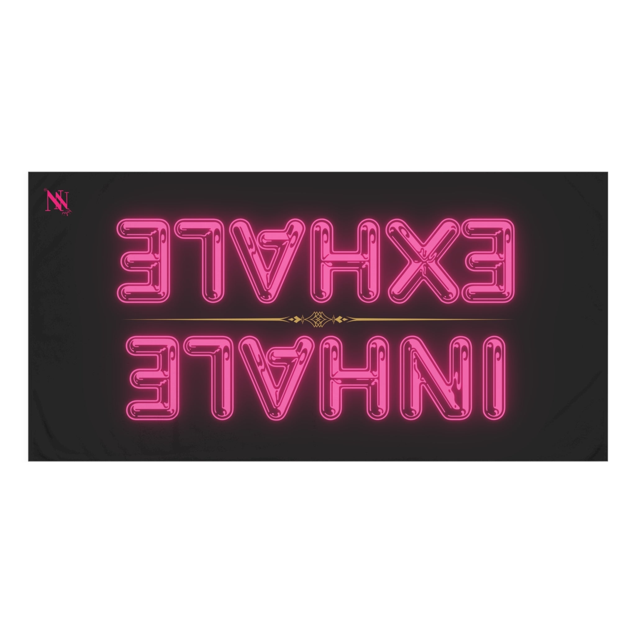 Just Inhale Exhale | Mix & Match Naughty XL Fun-Flirty Lovers’ Towels