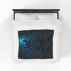 Dark Energy Unicorn Graphic | Mix & Match Velveteen Fun-Flirty Lovers’ Blankets