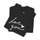 Love You with a Heart Sex Gifts for Her Graphic T-Shirt