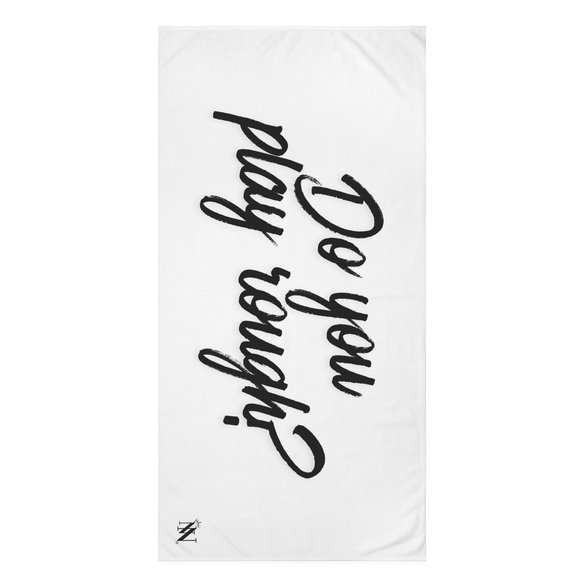 Do You Play Rough? | Mix & Match XL Fun-Flirty Lovers’ Towels