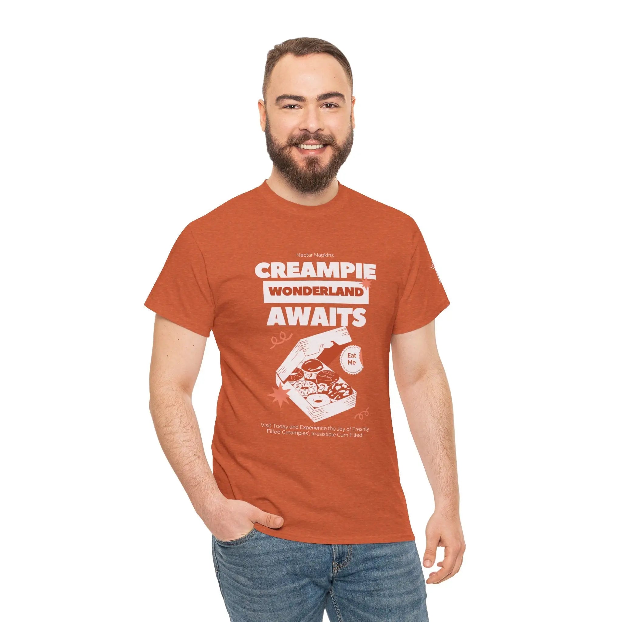 Creampie Wonderland | Mix & Match 100% Cotton Unisex Fun-Flirty Lovers’ Tees
