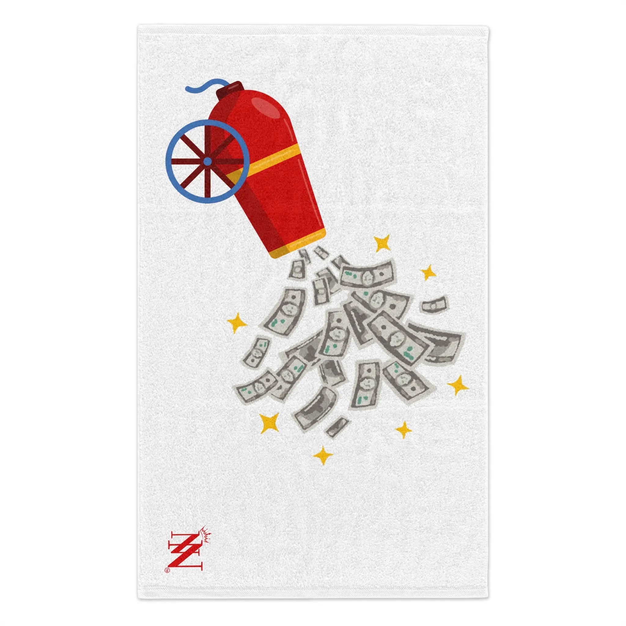 Money Shot Cannon Emoji | Mix & Match Soft Fun-Flirty Lovers’ Towels