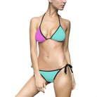 Ocean & Purple | Mix & Match Fun-Flirty Lovers’ String Bikinis